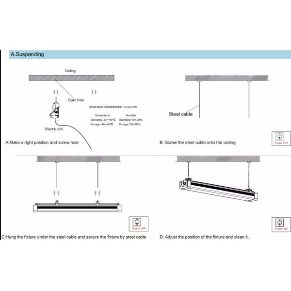 Wide functions 1200mm LED Tri-proof lighting LED Tri-proof light