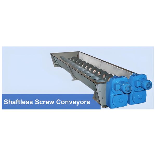 Transporteur à vis sous vide pneumatique en acier inoxydable pour poudre de PVC avec tube à auger