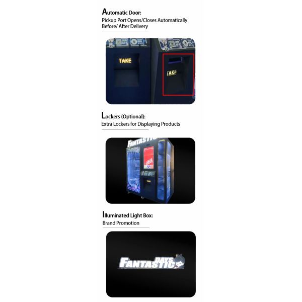 Toy Vending Machine 4G / WIFI / LAN Internet No Refrigeration System