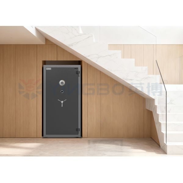 OEM Fireproof Safe Box Heavy Duty Anti Theft Alarm System Multiple Fire Prevention Design