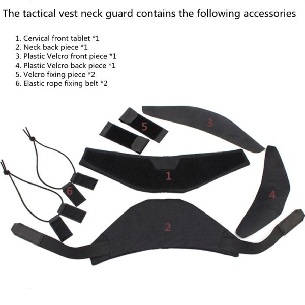 1000D Nylon Universal Military Neck Guard Windproof EVA lining