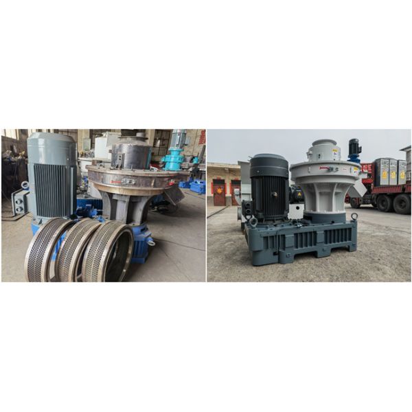 132KW Vertical Ring Die Wood Pellet Mill Machine 2t/h production capacity
