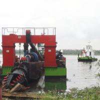Dredge de succión de cabeza de cortador con profundidad de cabeza de cortador hasta 25 m Equipo de dragado