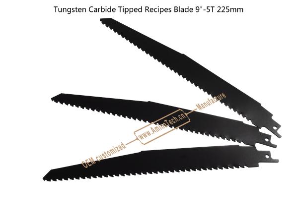 Tungsten Carbide Tipped Recipes Blade 9-5T 225mm,Cutting Porous Concrete,Red Brick,Fiber Cement,Epoxy Resin