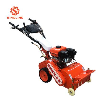 Walk Behind Brush Cutter Mower Belt Drive 400mm Adjustable Stubble Height