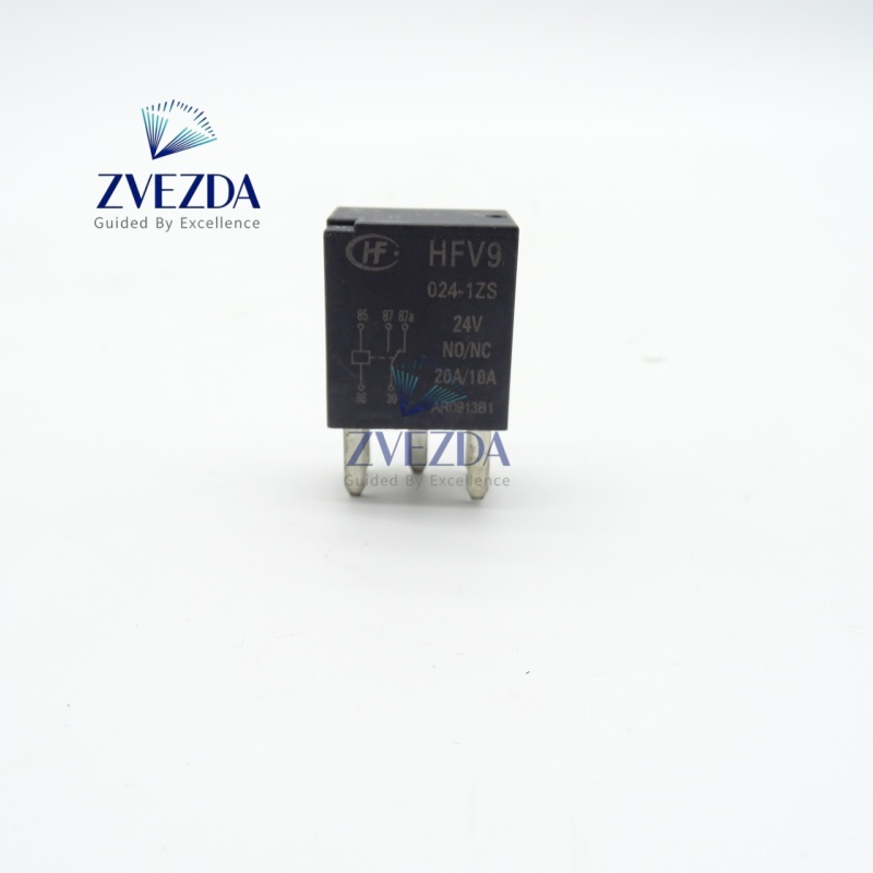 Overcurrent Electromagnetic Power Relay HFV9 024-1ZS 24V Fit 320B 322C 325C