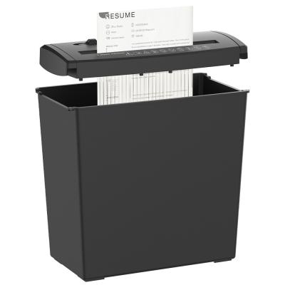 Equipamento de trituração de documentos de 5 folhas elétricas de 2,64 galões máquina trituradora de papel S606B