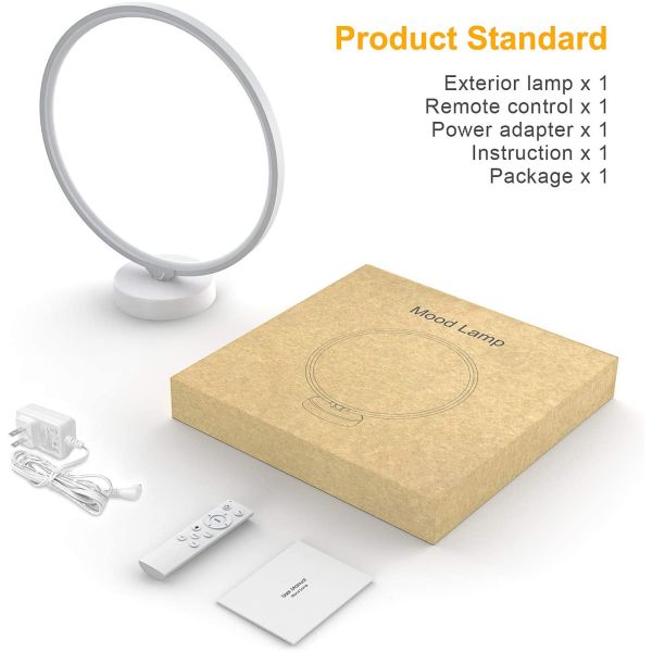 2700K Remote Control Aura Mood Lamp with IP20 Rating for Home Party Lighting