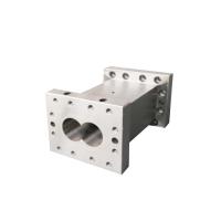 Extrudeuse à haut rendement à double vis et baril pour machine à extruder en plastique