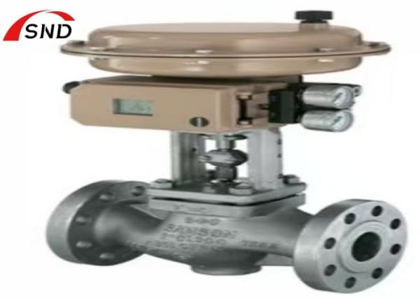 Stainless Steel Pneumatic Control Valve for Industrial Fluid Regulation