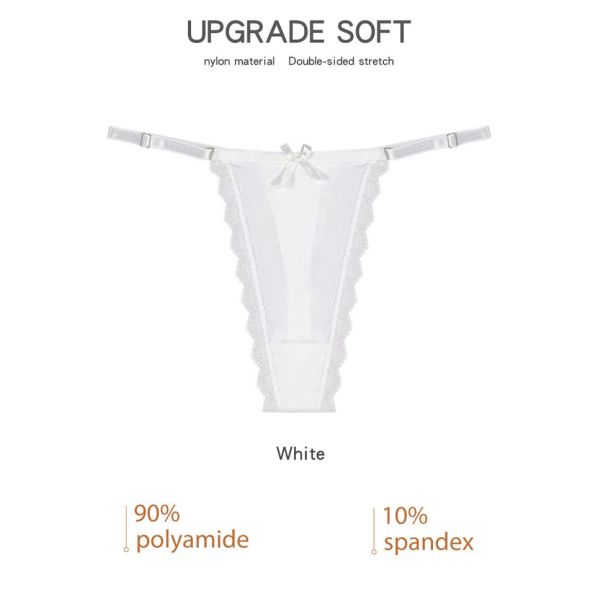 Las ropas interiores para mujer frescas Slutty atan calzoncillos de la tanga escotada de las correas de las bragas los breves