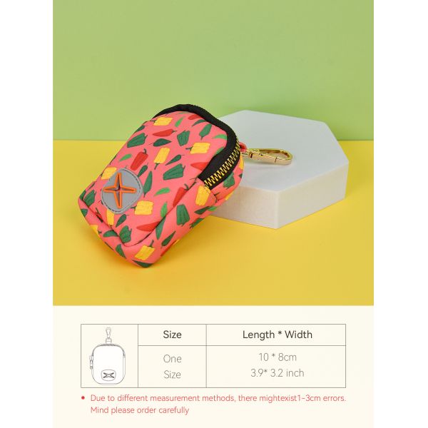 Sacs à excréments pour chiens en plein air Dispensers de sacs à excréments pour chiens colorés Portables