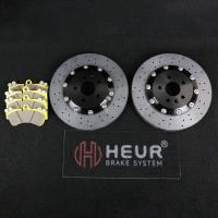 Mise à niveau des disques frontaux en céramique de carbone de 355*32mm Pour BMW G22 E36 X5 E70 M5 E90