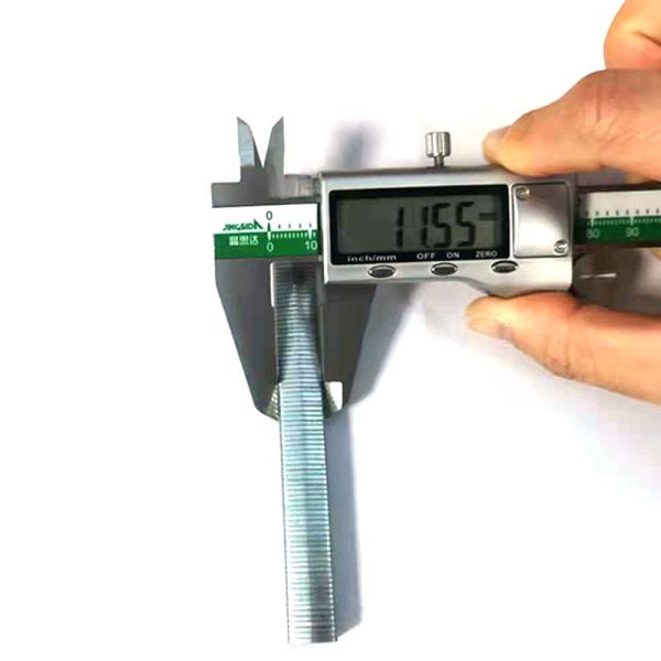 ISO Standard Air Staple Stcr5019 Серия 20 Размер 11,60 мм Корона 10 мм Мебельная сцепка
