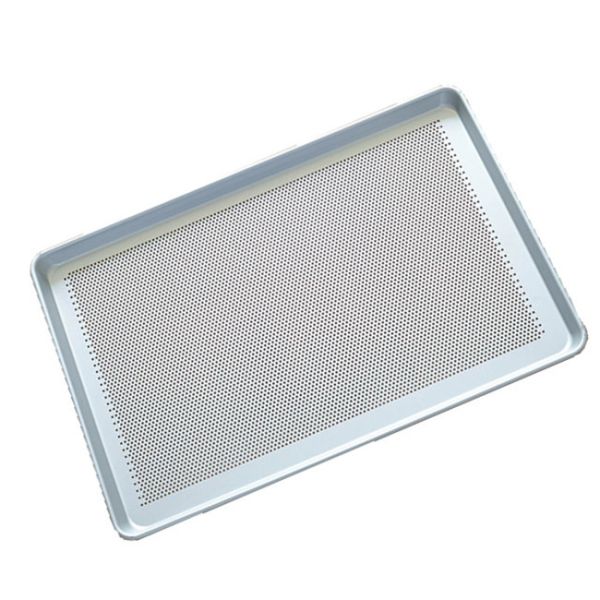 Perforated Wire Mesh Baking Tray Food Grade Stainless Steel Made