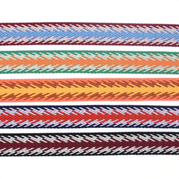 Толстая отделка ленты жаккарда стрелки 3.5cm картины