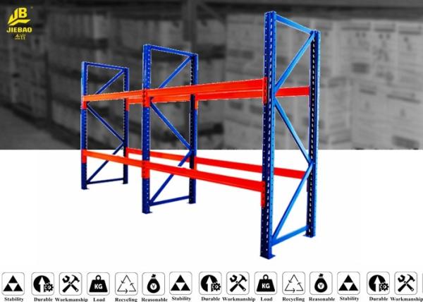 Storage Metal Warehouse Pallet Racking With Multi Layers Customized Size