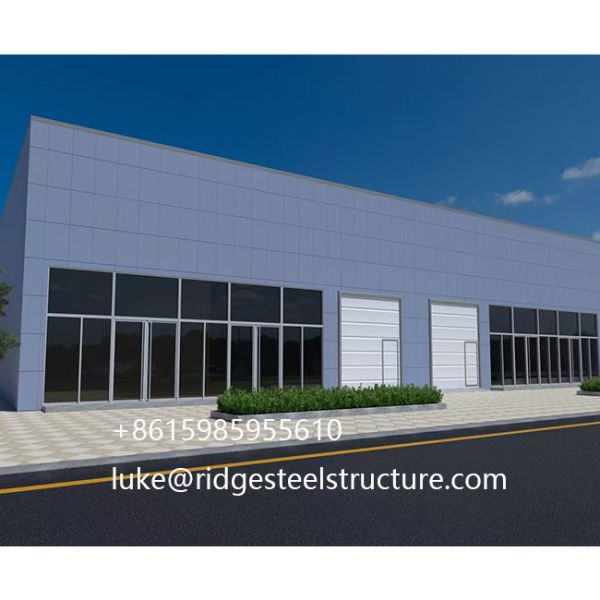 Custom Steel Structure Workshop Anti-Corrosion Earthquake Resistant