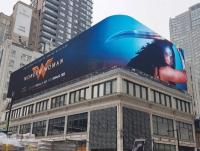 Affichage LED plein couleur P10 léger et extérieur pour la publicité et les événements avec une structure simple et une luminosité élevée