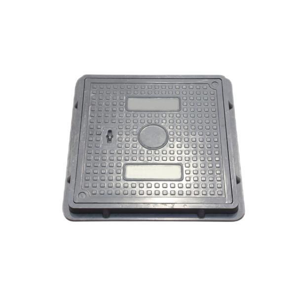 UV Resistance Composite Manhole Cover Embedded/Frame And Cover Installation Method with Composite Materials