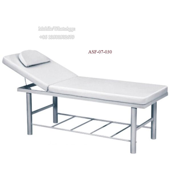 ASF-07-030 Beauty Equipment Two Section Lightweight Portable Aluminum Massage Bed