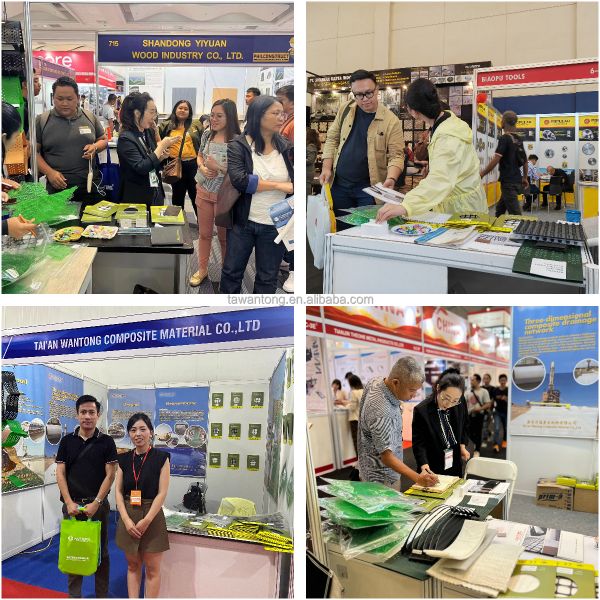 3D Geomat Эрозионный контроль Мат для защиты ландшафта или склона Зеленый Мат