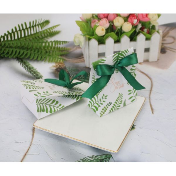 Свежая зеленая бабочка ленты напечатала шоколад бумажных мешков упаковывая 9g/Pcs