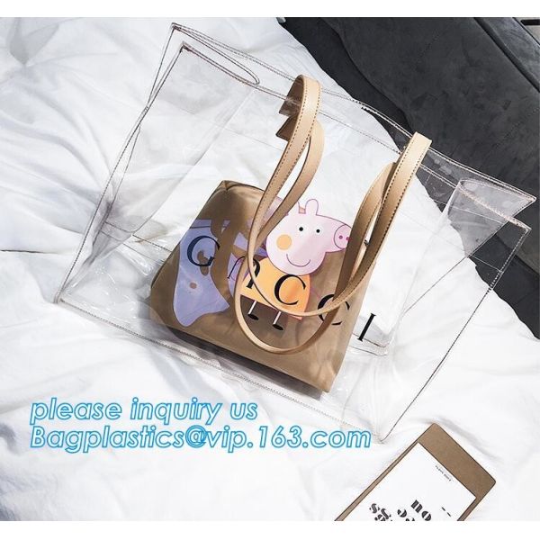 shiny pvc shopping shoulder tote bag for women, Shiny PVC Bag Tote Bag Handbag Shoulder Bag, handbag waterproof shoulder