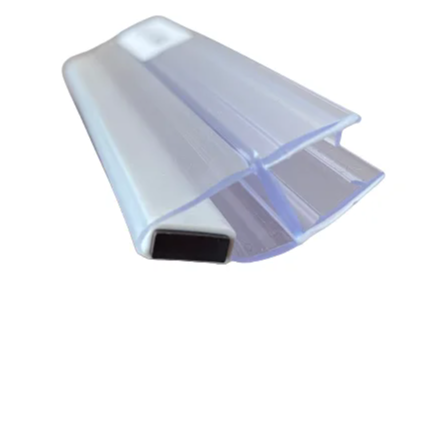 Waterproof PVC Magnetic Bathroom Shower Glass Door Seal Strip Standard