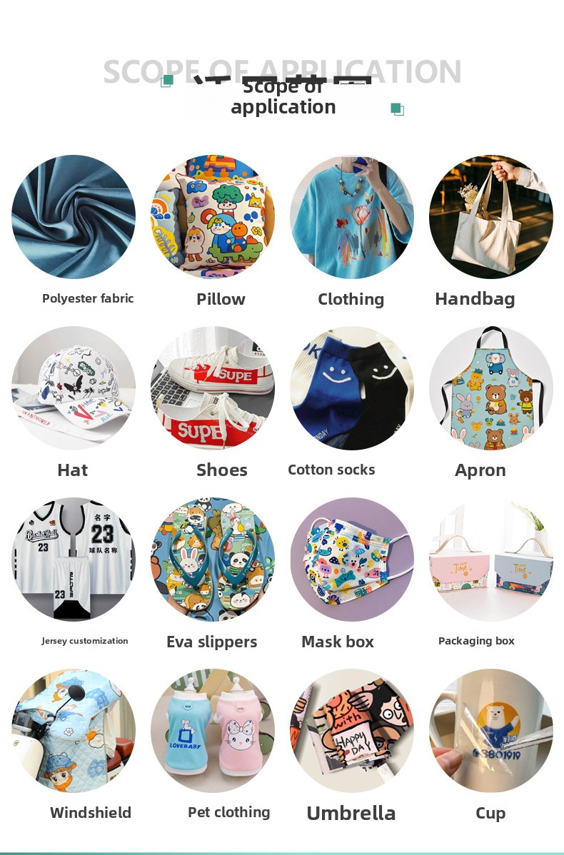 DTF Heat Transfer Printing Film Single Double Sided Offset Digital Direct Transfer Paper Film