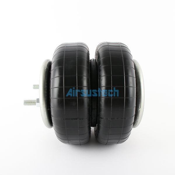 2 Convoluted Rubber Industrial Air Springs Assembly Tuthill 6352 Replacement