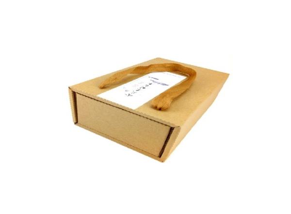 Eco friendly Kraft Paper Tea Packing Box Recycled Natural Tea Set