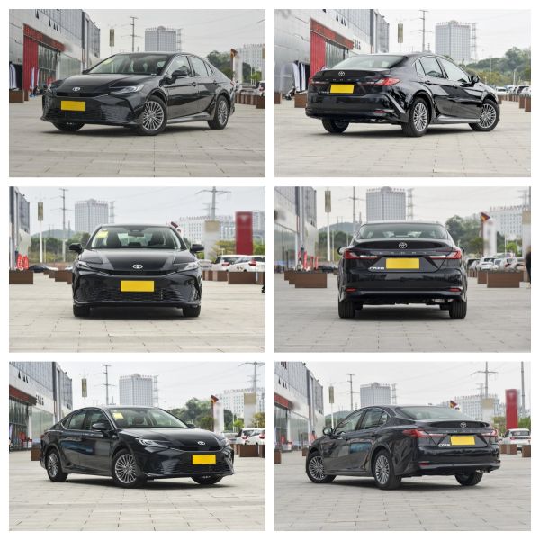 2024 Toyota Camry 2.0L E-CVT Doble Motor Híbrido de tamaño mediano Limousina de gasolina con frente 4 trasero 2 radar y 2500-3000 mm de distancia entre ejes