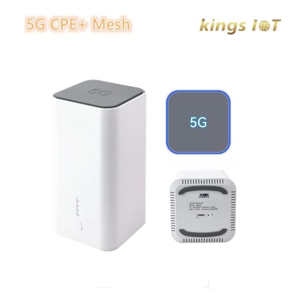 High Speed 11ax Wi-Fi6 Standard 5g Router with SIM Card Slot Qualcomm Chipset Dual Band, Maximum 3.4gbps in 5g Speed, Plug and Play,Support 5g Nsa+SA, 4G LTE-Td