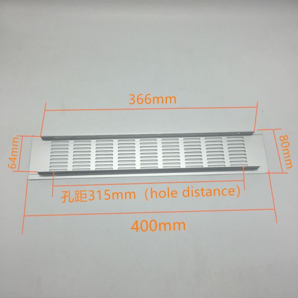 VB150 good quality aluminum silver color caravan Ventilated board for motorhomes