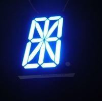 Pantalla LED de segmento de 16 dígitos de color verde puro para panel de lectura digital