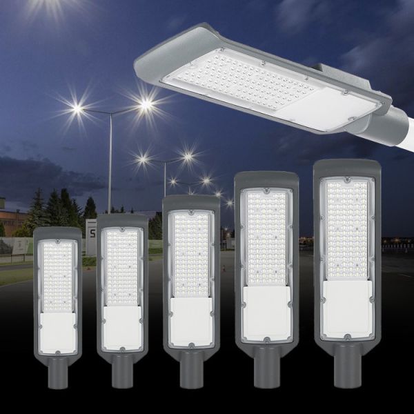 IP66 Waterproof LED Street Light with 125lm/w Lamp Luminous Efficiency and AC 85-265V Input Voltage for Outdoor Highway Lighting