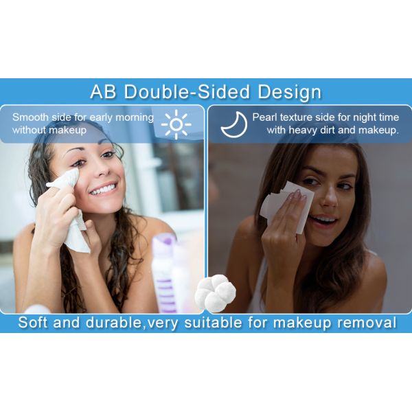 Disposable Face Towel,Cotton Dry Paper Towel, Face Wash Towel,Facial Cotton Tissue, Makeup Removal Towel, Travel Dry