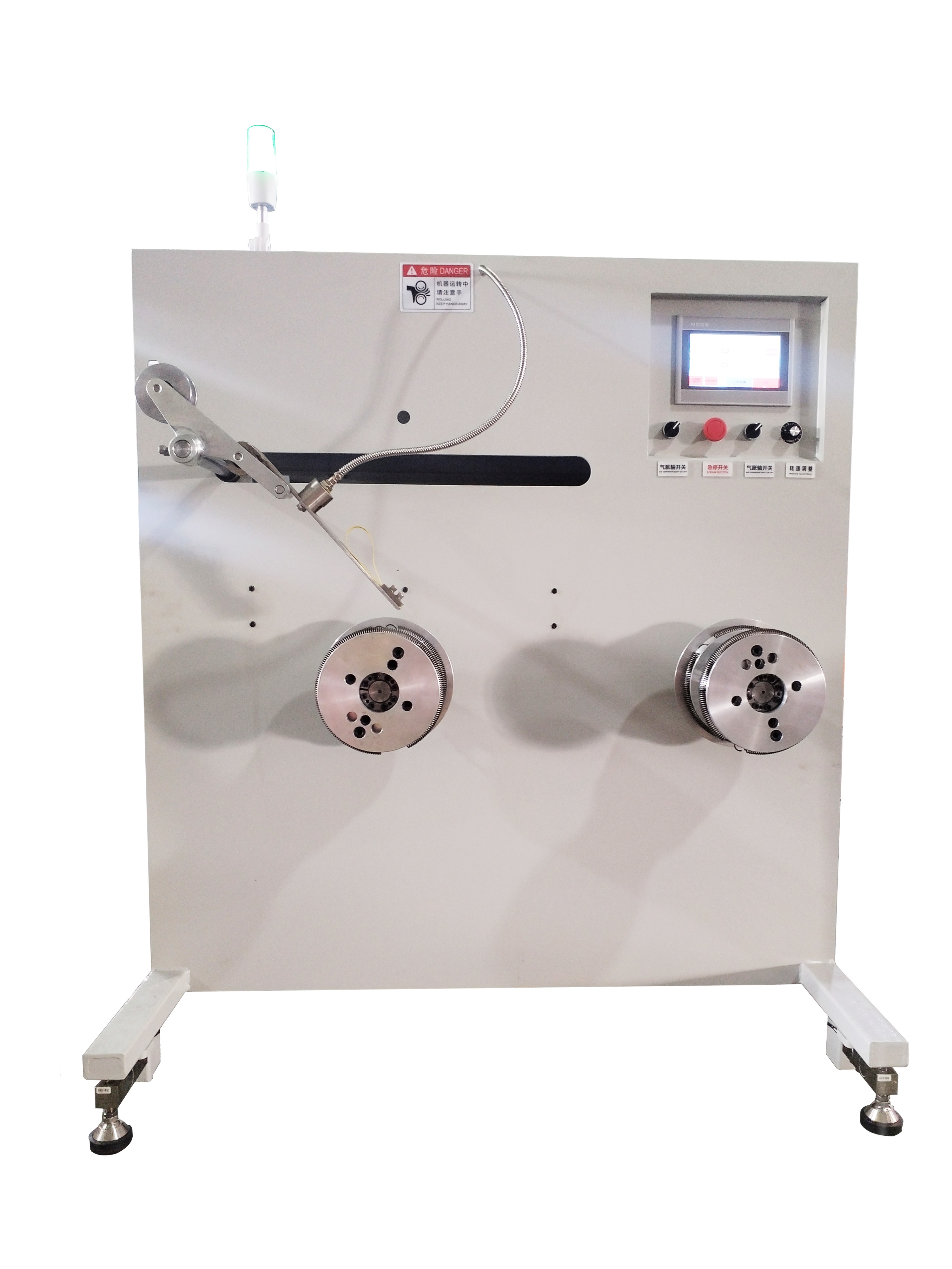 380V Semi-automatic Strapping Winder 200mm/250mm Polypropylene Strapping Machine