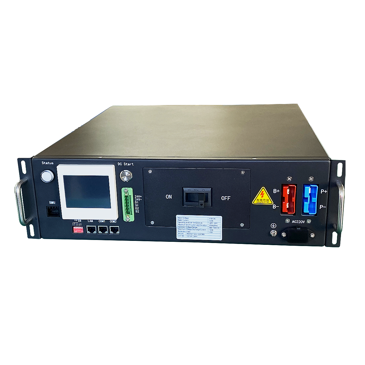 Большой ESS контейнер BMS для Lifepo4 батарея 90S 288V 125A