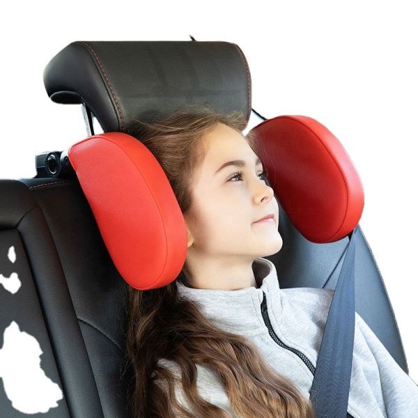 28*22*13*4cm Car Headrest Pillow for Kids Yes Customized Rear Seat Passengers Support