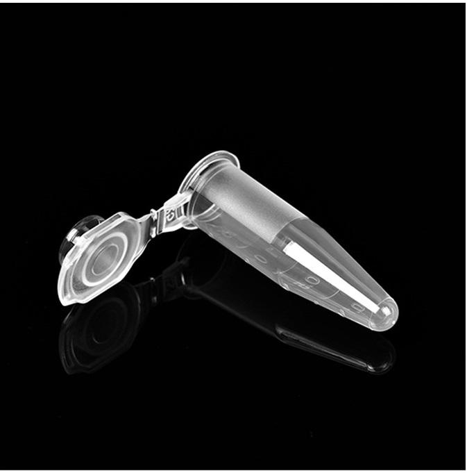 Micro Centrifuge Tube 0.5ml 1.5ml Lab Supplies with Transparent Scale Sterile PP Material for PCR Laboratory Testing Tubes