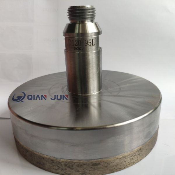 120mm Threaded Diamond Drill Bit Customized Glass Drilling Bit