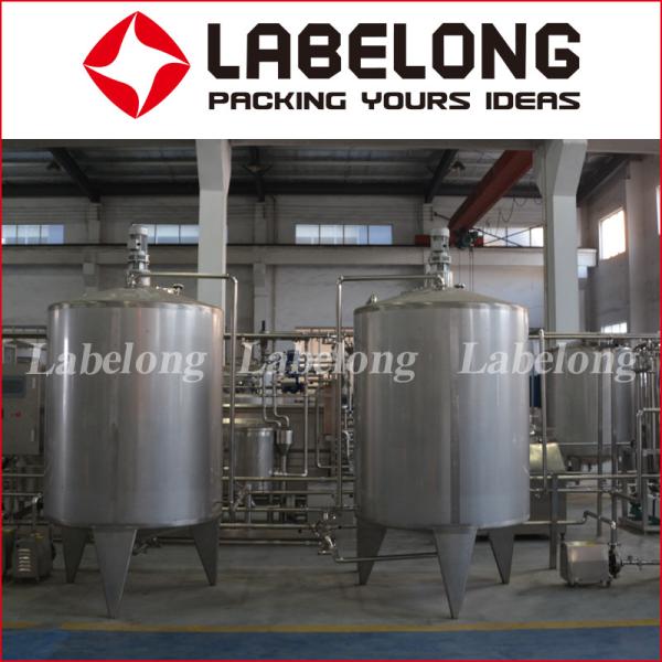 304 Stainless Steel Juice Bottling Machine For Beverage Kiwi / Orange Juice