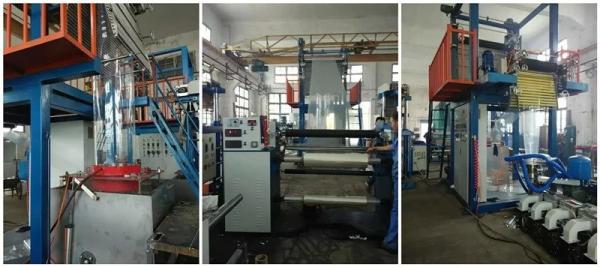 PVC heat shrinkable pillar blown film machine--SJ55-Sm900