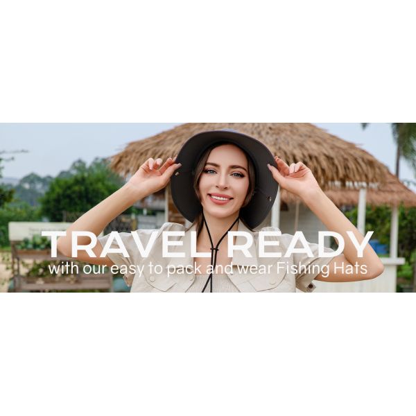 UPF 50+ складывающиеся ведровые шляпы Летняя сафари шляпа для походов на открытом воздухе