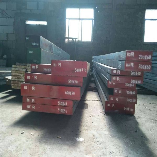 Extrusion Die Forged Steel Flat Bar 1.2344 / AISI H13 / 4Cr5MoSiV1 DIN Standard