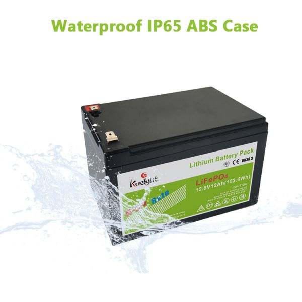 Bms Solar Lithium Phosphate Batteries 12.8 V 12ah Lifepo4 Battery Cell