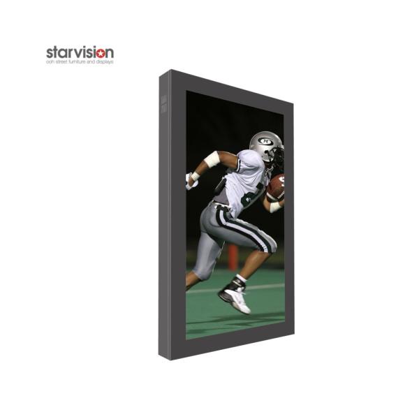 75inch Outdoor Wall Mounted Digital Display 2500nits Sunlight Readable