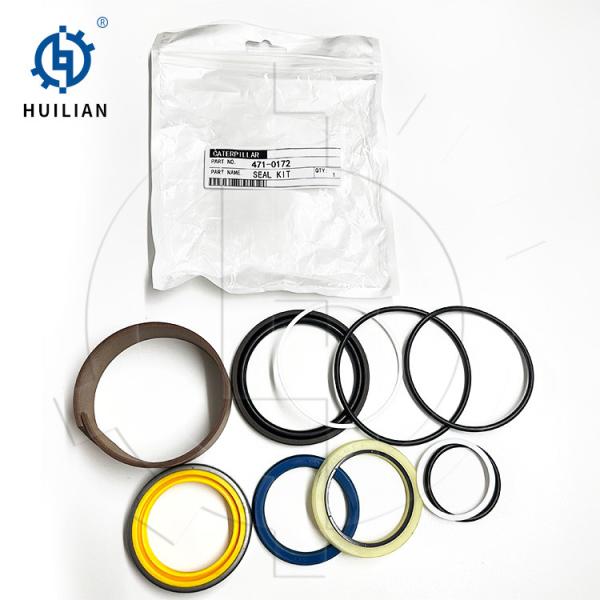 CATEEEEE Loader Hydraulic Cylinder Seal Kit 471-0161 471-0172 Loader Oil Seal Repair Kit